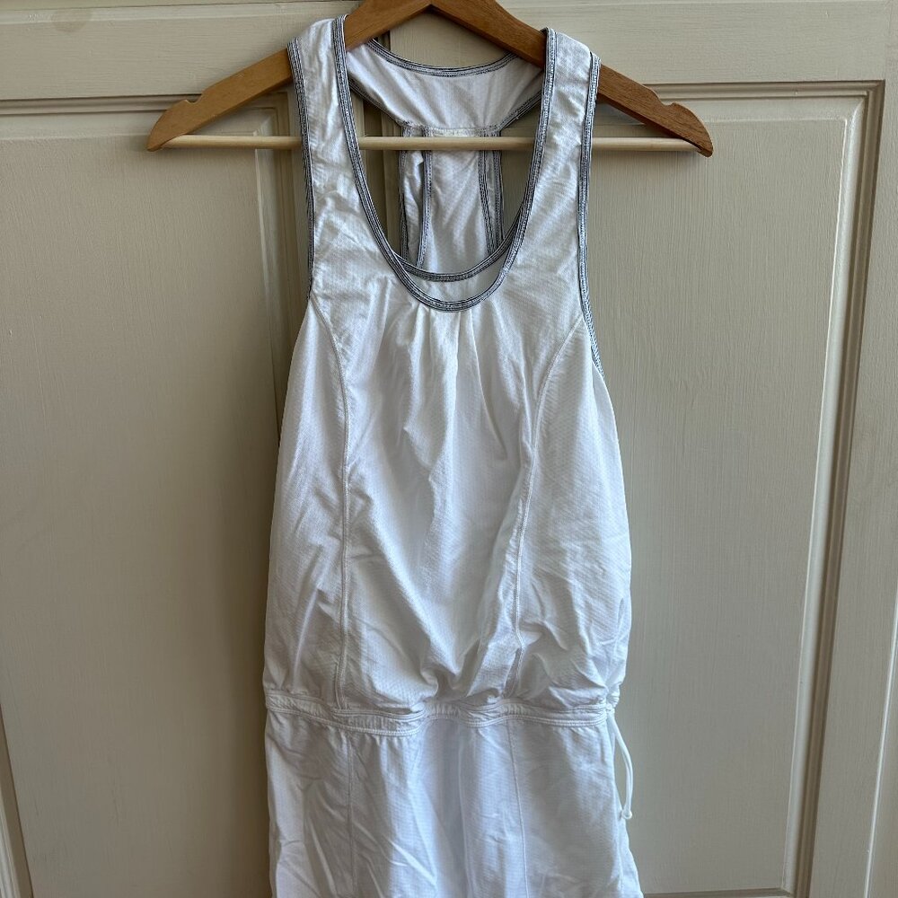 Lululemon White w/ Trim Design Workout Dress Size 4